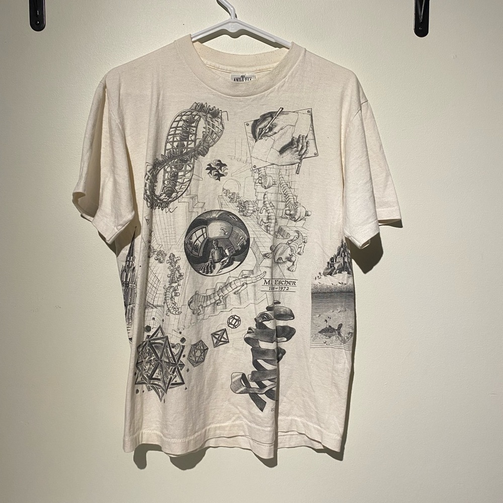 Vintage MC Escher shirt 1991